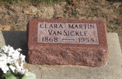 Clara Louisa <I>Martin</I> VanSickle 