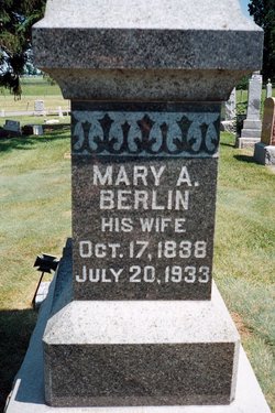 Mary A. <I>Berlin</I> Winder 
