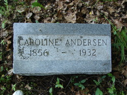Caroline <I>Johnson</I> Andersen 