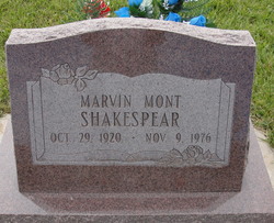 Marvin Mont Shakespear 