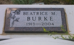 Beatrice Mercedes <I>Mathison</I> Burke 