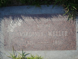Virginia <I>Amos</I> Weller 