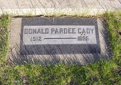 Donald Pardee Cady 