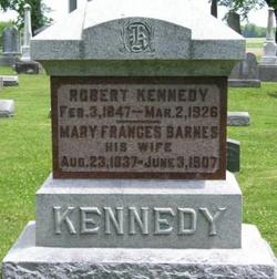 Mary Frances <I>Barnes</I> Kennedy 