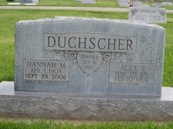 Hannah Marie <I>Wurgler</I> Duchscher 