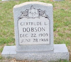 Gertrude L Dobson 