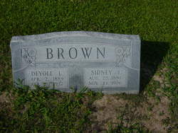 Sidney Inez <I>Barrow</I> Brown 