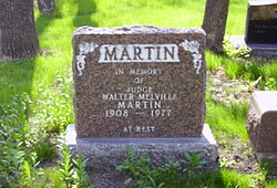 Judge Walter Melville Martin 