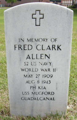 S2c Fred Clark Allen 