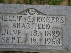 Nellie Claire <I>Rogers</I> Bradfield 