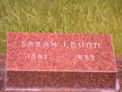 Sarah Jane <I>Robinson</I> Dunn 