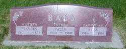 Vallie LeRoy Bass 