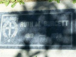 Ruth Mabel <I>Cox</I> Burgett 