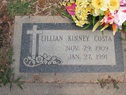 Lillian <I>Kinney</I> Costa 