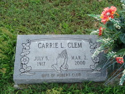 Carrie Lue <I>Caul</I> Clem 