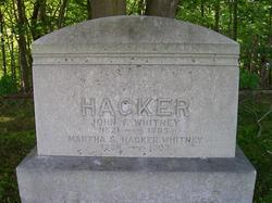 Martha S. <I>Hacker</I> Whitney 
