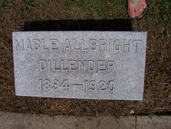 Mable <I>Allbright</I> Dillender 