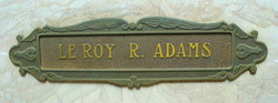 Le Roy Runyon Adams 