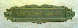 Christina <I>Rohde</I> Adams 