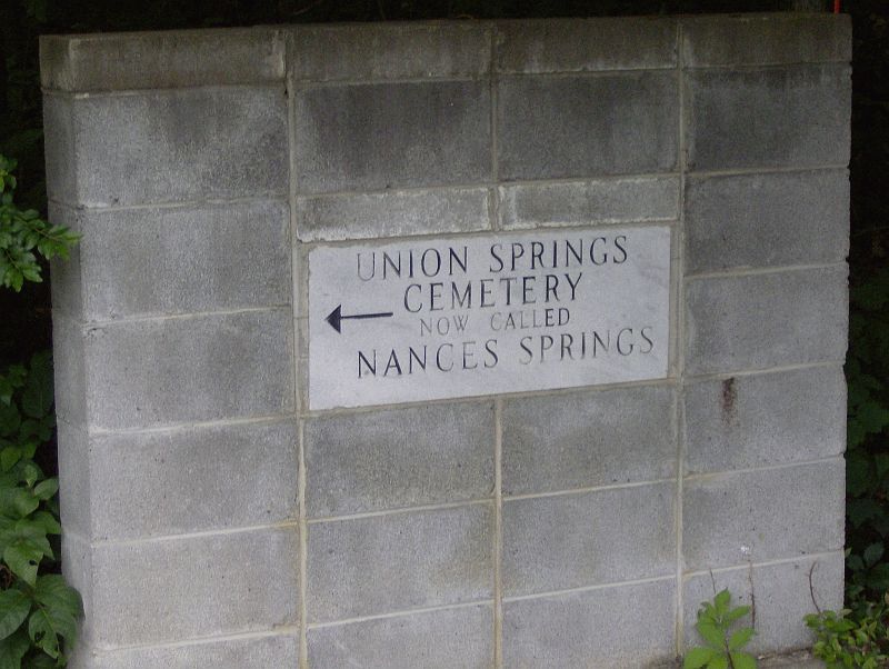 Nances Springs Cemetery