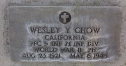 Wesley Y Chow 