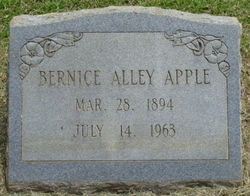 Bernice Hulda <I>Alley</I> Apple 