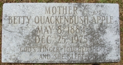 Betty Meade <I>Quackenbush</I> Apple 