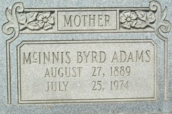 McInnis <I>Byrd</I> Adams 
