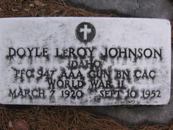 Doyle LeRoy Johnson 