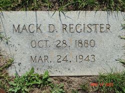 Mack D. Register 