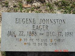 Eugene <I>Johnston</I> Eager 