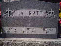 Christine <I>Morris</I> LaPratt 