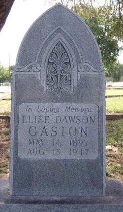 Elise <I>Dawson</I> Gaston 