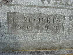 Hansel Roberts “Robert” Wallis 