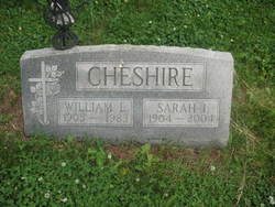 Sarah Isabelle <I>Williams</I> Cheshire 