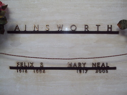 Mary Neal <I>Collins</I> Ainsworth 