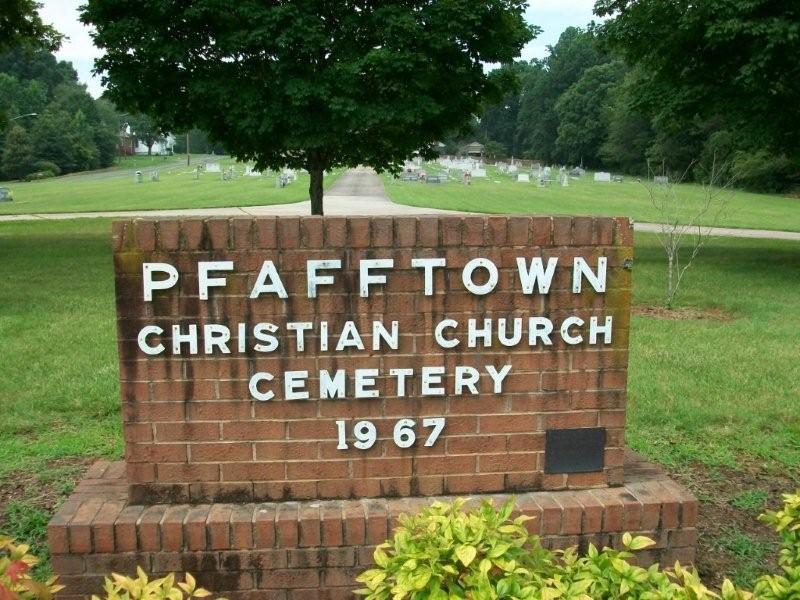 Pfafftown Christian Church Cemetery