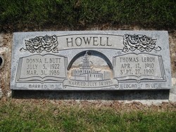 Donna Elizabeth <I>Butt</I> Howell 