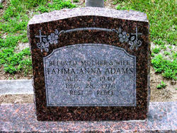 Fatima Anna Adams 