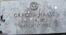 Grace A <I>Davis</I> Haase 