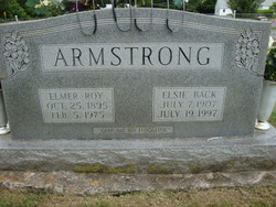 Elsie <I>Back</I> Armstrong 