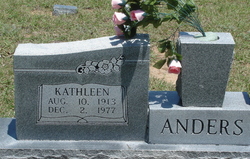 Kathleen <I>Hughes</I> Anders 