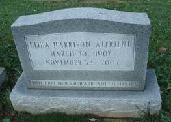Eliza “Lyde” <I>Harrison</I> Alfriend 