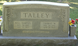 Nell <I>Samples</I> Talley 
