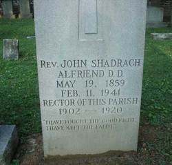 Rev John Shadrach Alfriend 