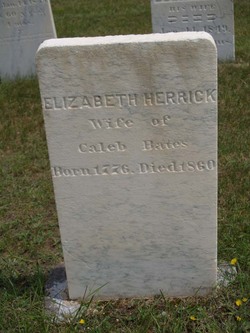 Elizabeth “Betsey” <I>Herrick</I> Bates 