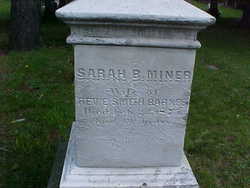 Sarah Belding <I>Miner</I> Barnes 
