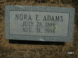 Nora Evelyn Adams 