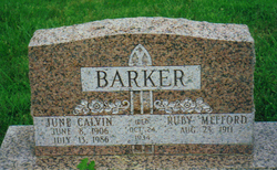 June Calvin Barker 