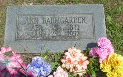 Ann “Annie” <I>Kauffman</I> Baumgarden 